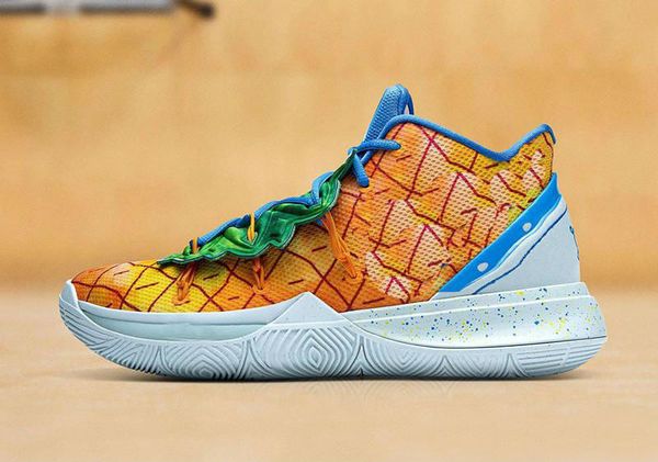 

2019 pineapple house 5 zapatos kyrie tv pe basketball shoes for 20th anniversary irving 5s graffiti x sponge sports shoes