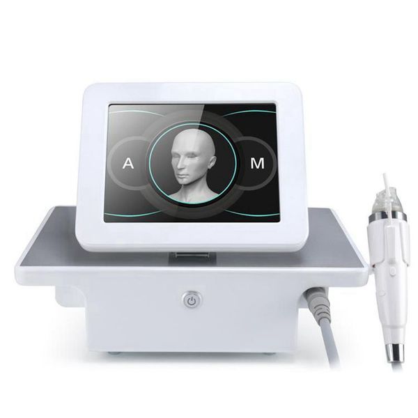 

fractional rf microneedle machine design handle with 4 tips face lifting acne scar removal skin rejuvenation stretch marks