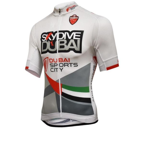 

racing jackets pro team skydive dubai cycling jersey bicycle maillot breathable ropa ciclismo mtb short sleeve bike cloth only, Black;red