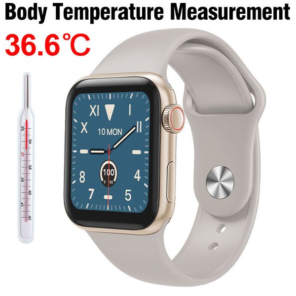 

smart bracelet 24 hours monitor body temperature immunity health wristband heart rate sport sleep call reminder for android ios smart watch