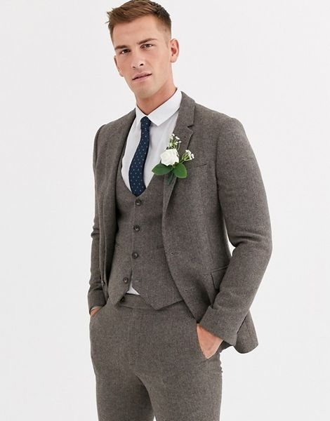 

groom tuxedos groomsmen notch lapel custom made grey men suits wedding/prom/dinner man blazer ( jacket+pants+vest+tie )m1494, Black;gray