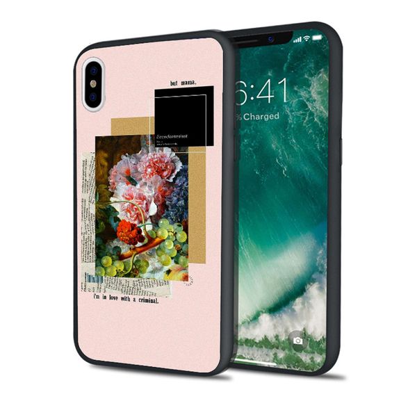 

capa luxury fruit aesthetic case for iphone 11 pro xs max xr 8 7 6s plus 5s se 5 case soft silicone cover