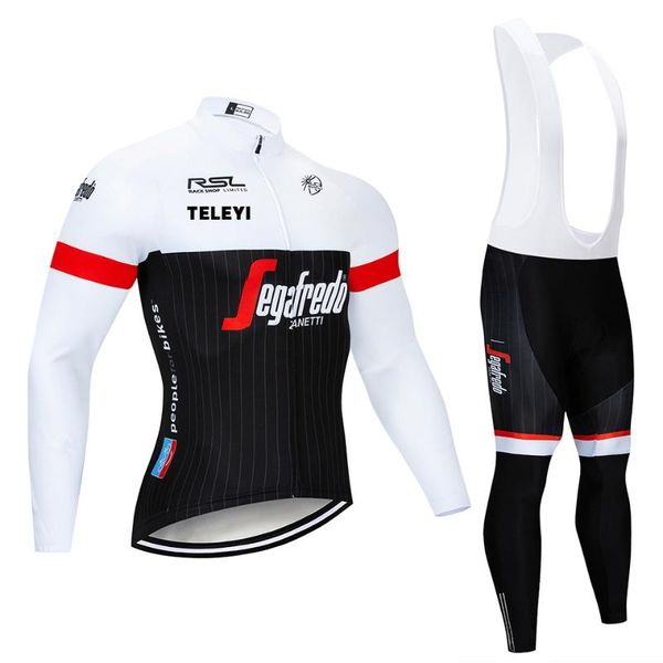 

trekking brand 2020 pro fine fabrics cycling wear long jersey cycling clothing bicycle clothes pants, Black;blue