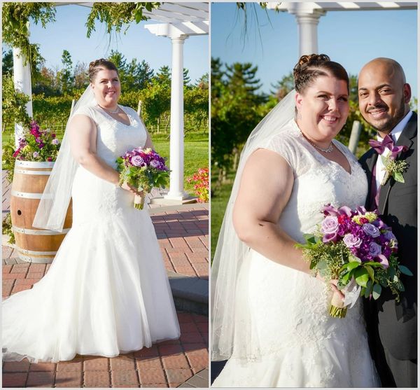 

2020 modest elegant plus size v neck sleeveless mermaid wedding dresses lace applique wedding gowns sweep train robe de mariÃ©e, White