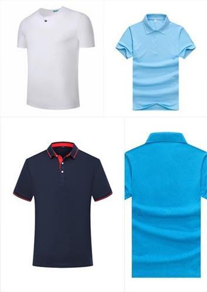 

classic men polo silk fiber short sleeve uniform t-shirt or women long shirt wdse-160, Black