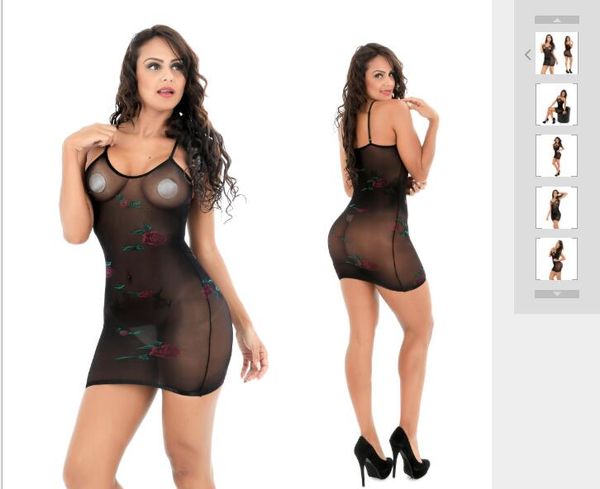 

new european and printed foreign for exquisite suspender with interest pyjamas trade adults open-end clothesjouets sexuel kgoq, Red;black