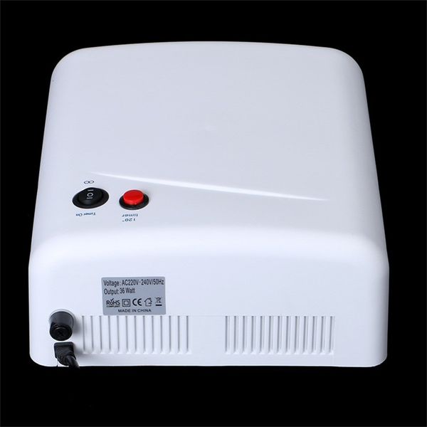 

nail art manicure ptherapy machine 36w uv lamp light gel curing timer nail dryer