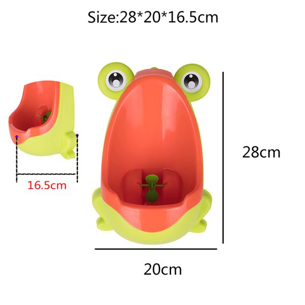 

baby child bathroom urinal 28x20x16.5cm creative frog shape wall-mounted bathroom urinal home essential tools