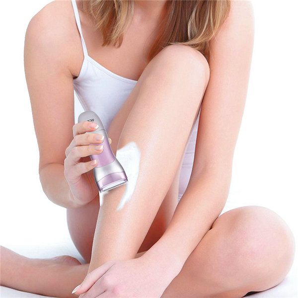 

удаление kemei 200a аккумуляторной эпилятор леди бритва моющийся женщина депиляция волосы бикини триммер женское бритье машин 110v-240v