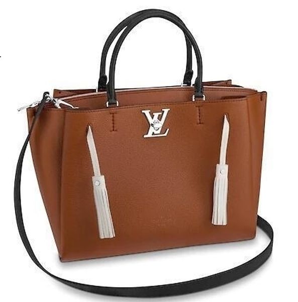 

m52733 lockmeto brown real caviar lambskin le boy chain flap bag handbags shoulder messenger bags totes