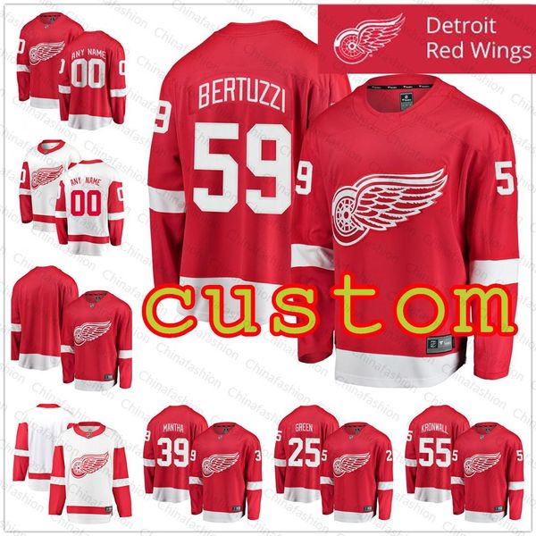 bertuzzi red wings jersey