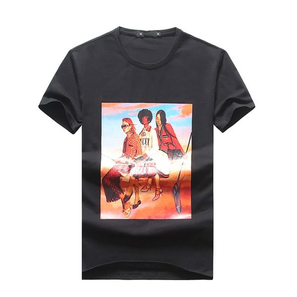 

19ss Mens Designer T Shirts Short Sleeve Tee Solid Color Plus Size Designer Polo Shirts Men Shirts Free Designer Shirt