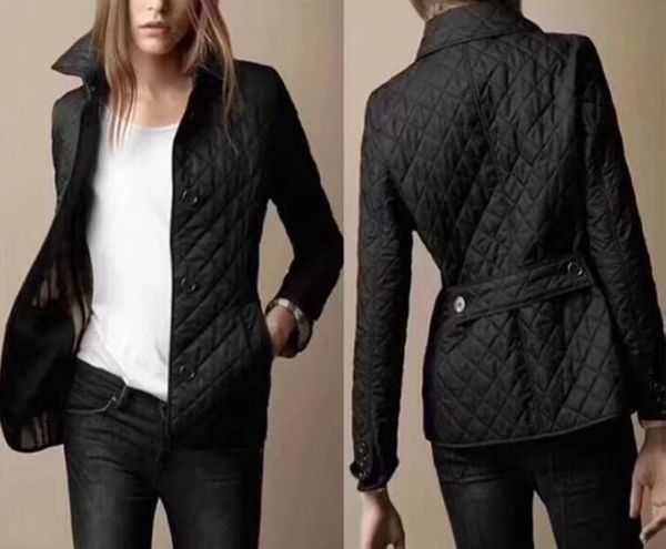 

new classicwomen fashion england short style thin cotton padded jacket/brand designer slim short jacket for women size s-xxl #19011, Black;brown