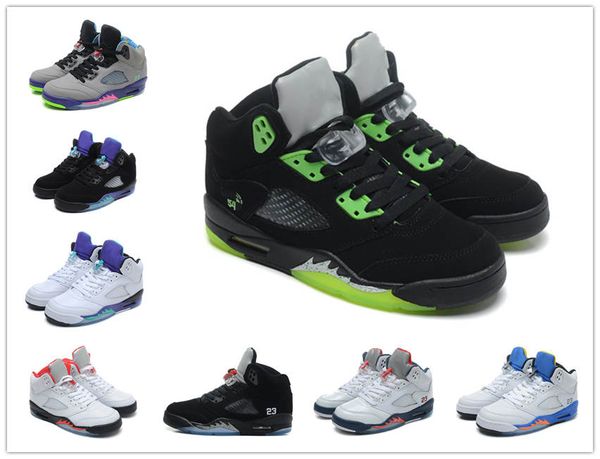 

2020 new jumpman 5 5s og men basketball shoes fire red 3 travis scotts triple black oil grey reflective mens trainers sneakers