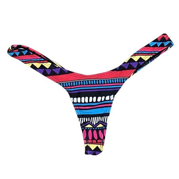 

печать бразильских bottom thong плавание брюки для купания пляж купальник бикини 2020 sexy женщин купальники бикини стринги badpak плавать и