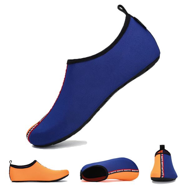 

summer shoes men soft aqua shoes woman upstream water beach sandals diving swimming socks river sea slippers zapatillas