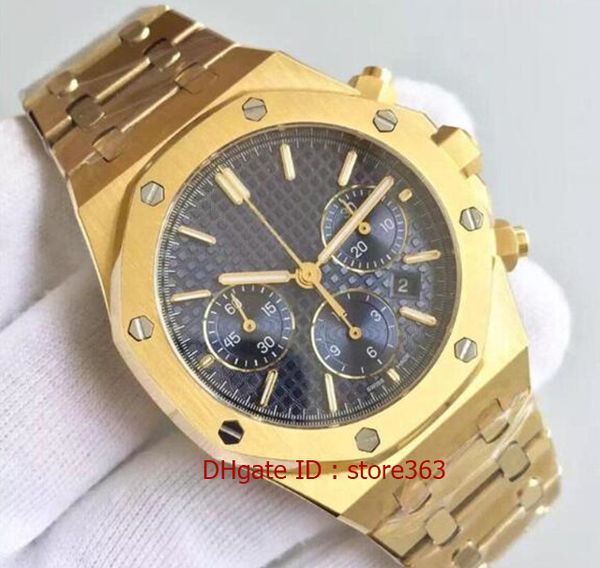 

2 style new watch mens quartz vk movement watches stainless steel sapphire sports watch waterproof wristwatch, Slivery;brown