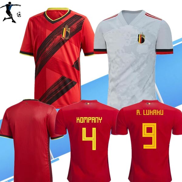 

size s-4xl19 20 belgium european cup soccer jersey camisetas national e.hazard r. lukaku de bruyne 2019 2020 maillot de foot football shirt, Black;yellow