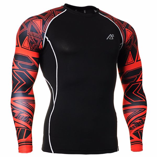 

life on track men's riding underwear skin-tight workout cycling jerseys compression shirts&tights set bike clothing set, Black