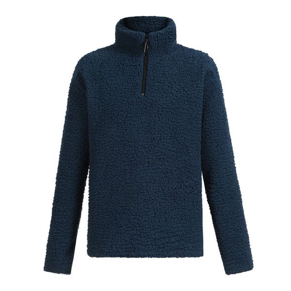 

2019 autumn winter new men's zip up sweatshirt pullovers stand collar slim fit thick outwear male solid color pullover l0717, Black