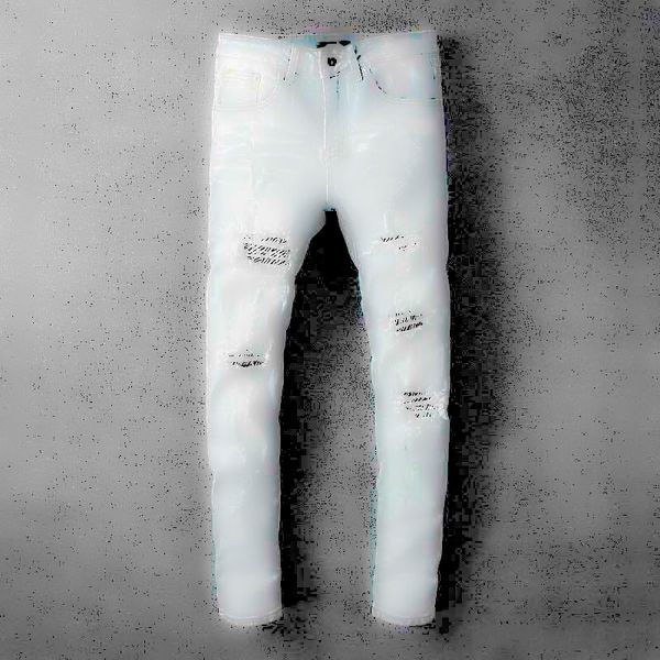 

mens amiri jeans мужские дизайнерские брюки роскошные мужские джинсы машина гараж мода высокое качество arn28 мужские брюки тонкий клоун бре, Blue