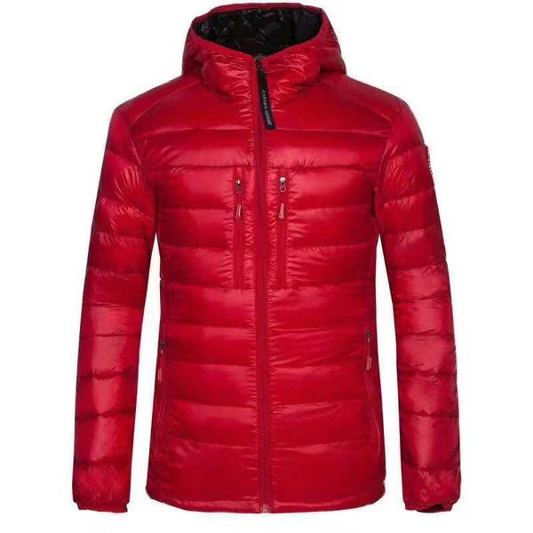 

new men thin canada down jacket down coats mens outdoor warm feather goose winter jacket outwear jackets parkas size m-3xl, Black