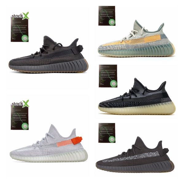 

kanye west static running shoes new israfil cinder desert sage earth tail light zebra womens mens trainers sneakers size 13 luxky j#006219