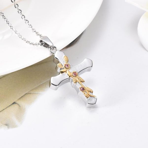 

pendant necklaces x051 arriving in stock, women gift necklace with screw hold loved one's ashes keepsake stainless steel cremation jewe, Silver