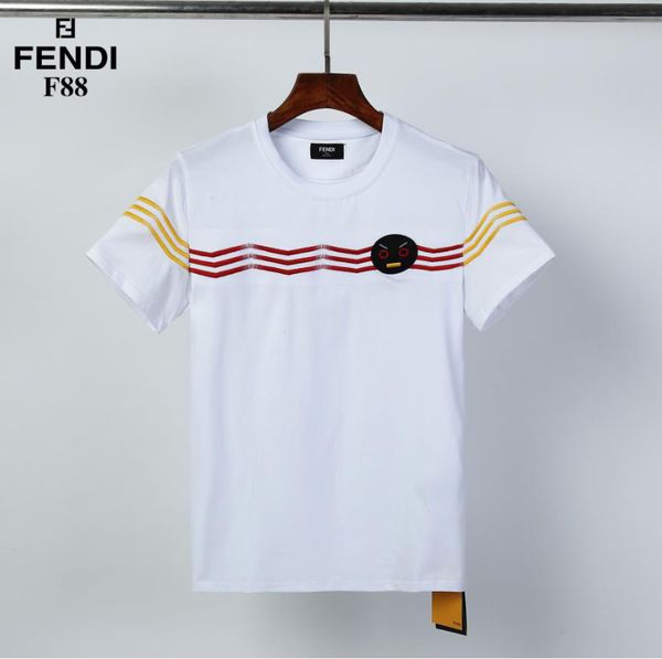 

парирует мужскую майку роскошных мужских дизайнеров майка бесплатной доставки dhl 2020 новых полосатого значок мужчин тройников высокого кач, White;black