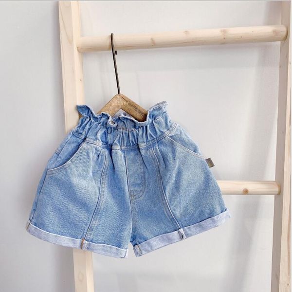 

2020 new arrival girls denim shorts summer girls shorts 1-6 years qa37, Black