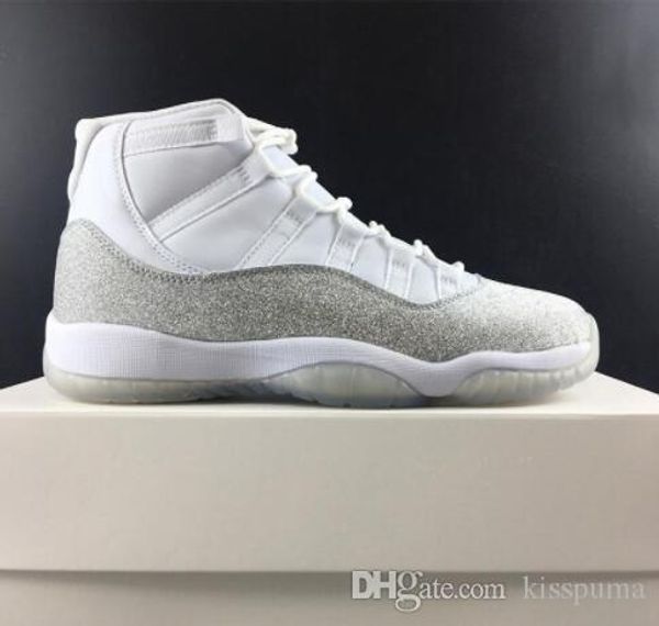 

11 low wmns metallic silver дизайнерские мужские ботинки баскетбола 11s metallic silver спорт женщины кроссовки