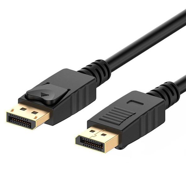 

1.8m 6ft displayport cable high speed displayport display port dp male to dp male cable adapter connector for pc macbook hdtv projector