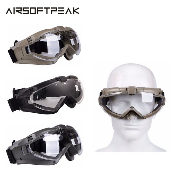 

hunting sunglasses cs anti-fogging lightweight fan goggles resistance ultraviolet protection transparent lens