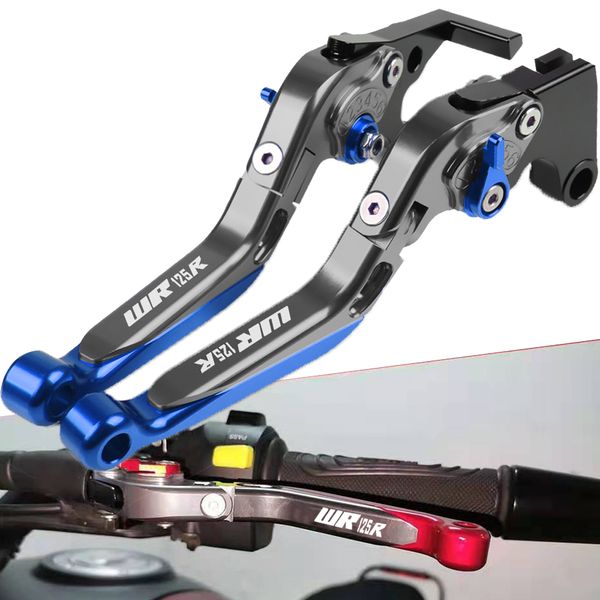 

for yamaha wr125r wr125 wr 125 r 2012 2013 2014 2015 2016 motorcycle brake clutch lever motobike folding extendable brake levers