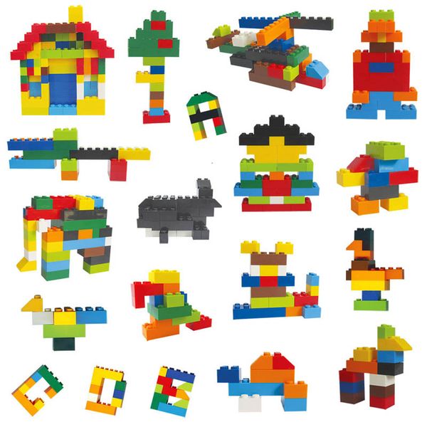 

1500pcs classic brand building blocks city diy creative bricks bulk model figures educational kids toys small size all available