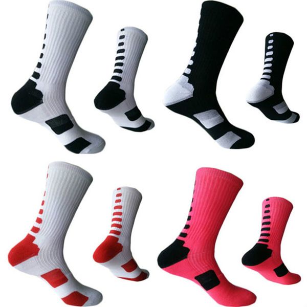 

man thicker socks comfortable breathable men long tube socks casual practical male splice color socks, Black
