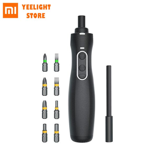 

mi mijia wiha electric screwdriver dual power 8 in 1 screwdriver set with led light extension rod electric screw driver diy tool