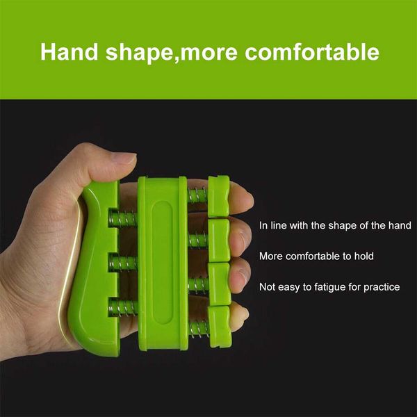 

spring guitar grip strengthener fitness equipment piano training professional gym sports two way finger exerciser ergonomic