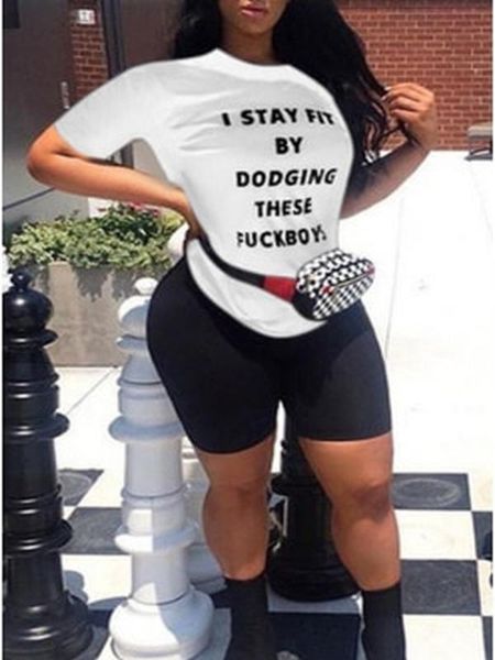 

women's summer casual sport suit outdoor running loose letter printing two-pieces suit vacation cool sport, Black;blue