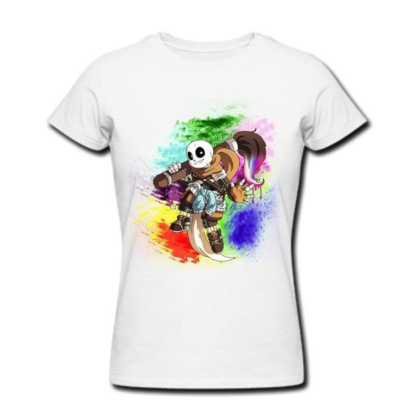 

men 2016 exquisite ink sans ladies round neck tee shirts, White;black