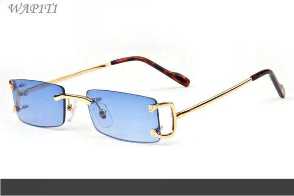 

square designer sunglasses for men 2017 luxury metal retro women oversized sun glasses red blue glasses frame clear lenses, White;black