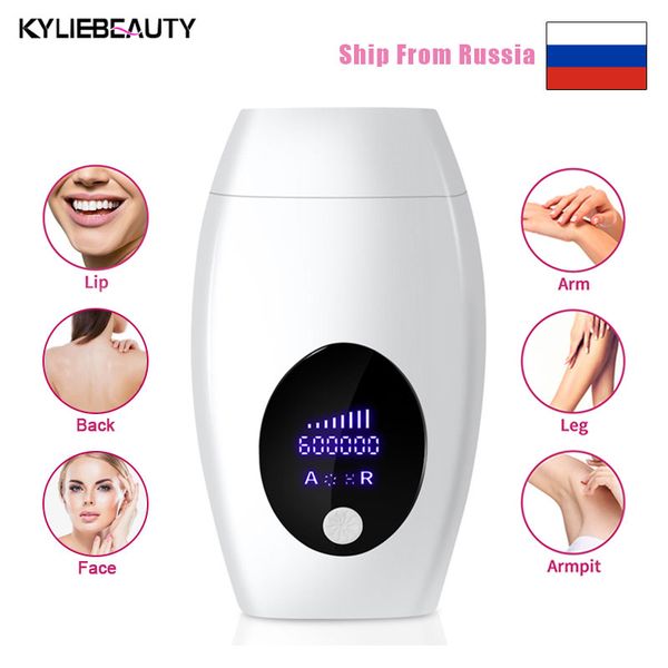 

professional permanent ipl laser depilator 600000 flash lcd laser hair removal pepilator women painless hair remover machine