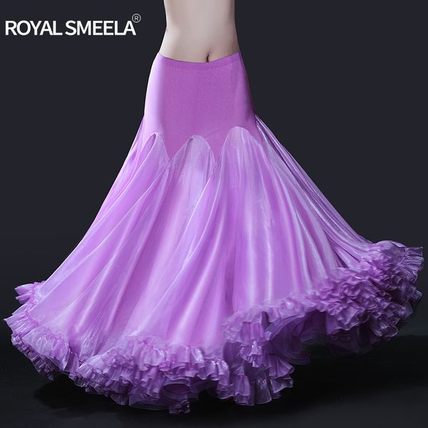 

new dance skirt for tribal belly dance ballroom waltz flamenco dancing skirts bodycon maxi long skirt-6047, Black;red