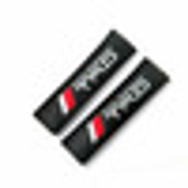 

2pcs black 22.5*6cm car auto universal seat safety belt shoulder pads cover decompress