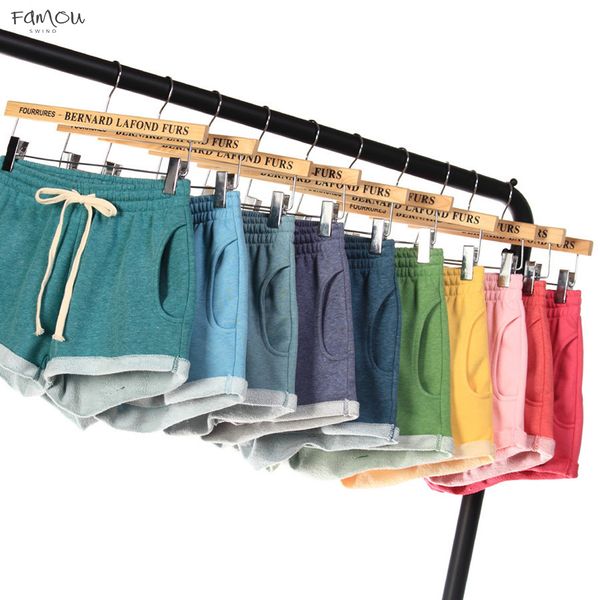 

Women Cotton Shorts Plus Size Lace-Up Elastic Waist Shorts Loose Patchwork Summer Legs Casual Female Home Comfy Shorts 4Xl