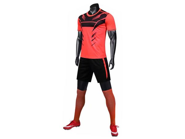 

mens football jerseys design online customized men's mesh performance personality shop popular custom football apparel uniforms b02-03, Black;red