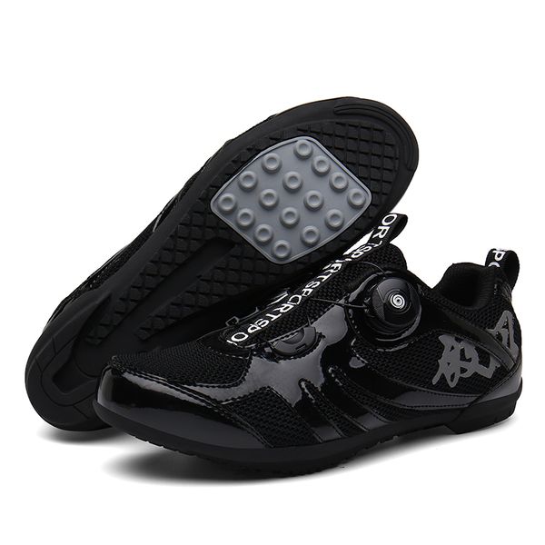 

cycling shoes men sport shoes summer outdoor breathable bicycle mtb racing sneakers sapatilha ciclism plus 36-46, Black