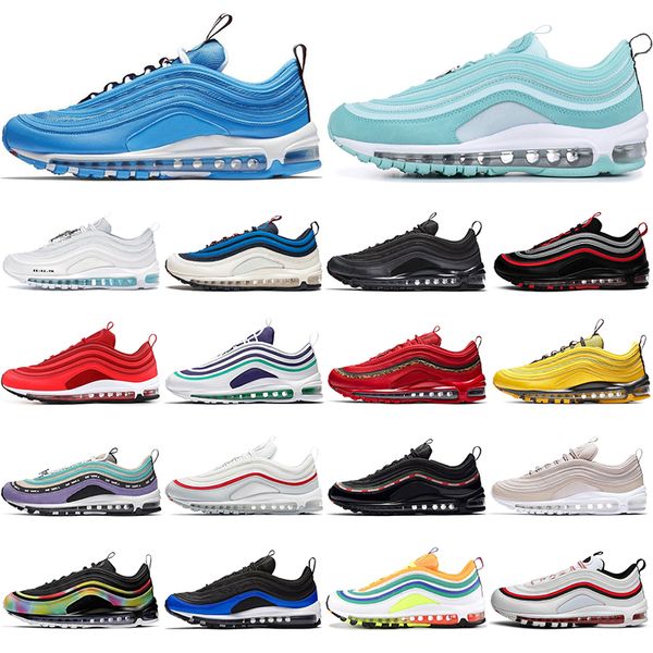 97 off white 2020 Invicto ultra-Running Shoes Mint verde Silver Bullet Homens Mulheres Maxes Casual dos homens Trainers Designer Sports Sneakers