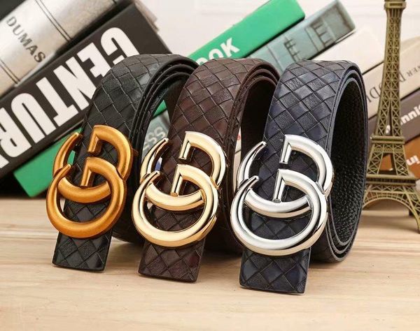 

the latest fashion leather alloy belt, men and women design belt, luxury fashion, wholesale delivery boxes, Black;brown