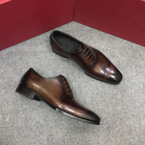 

new autumn and winter style fashion luxury designer mens shoes leather material men casual shoes platform mens loafers men leather shoes, Black